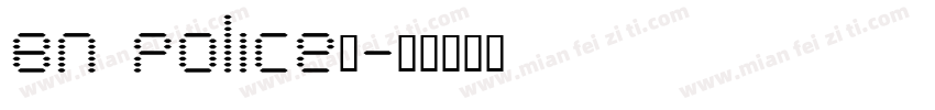 BN Police体字体转换